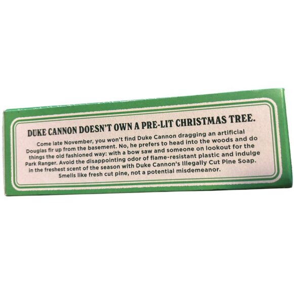 Duke Cannon Illegally Cut Pine Big Ass Brick of Soap 10oz USA Made NEW IN BOX - Picture 4 of 5